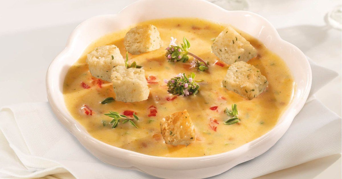 Cream of cheese soup - Soups - Recipes - Recipes & Tips - Leimer Website