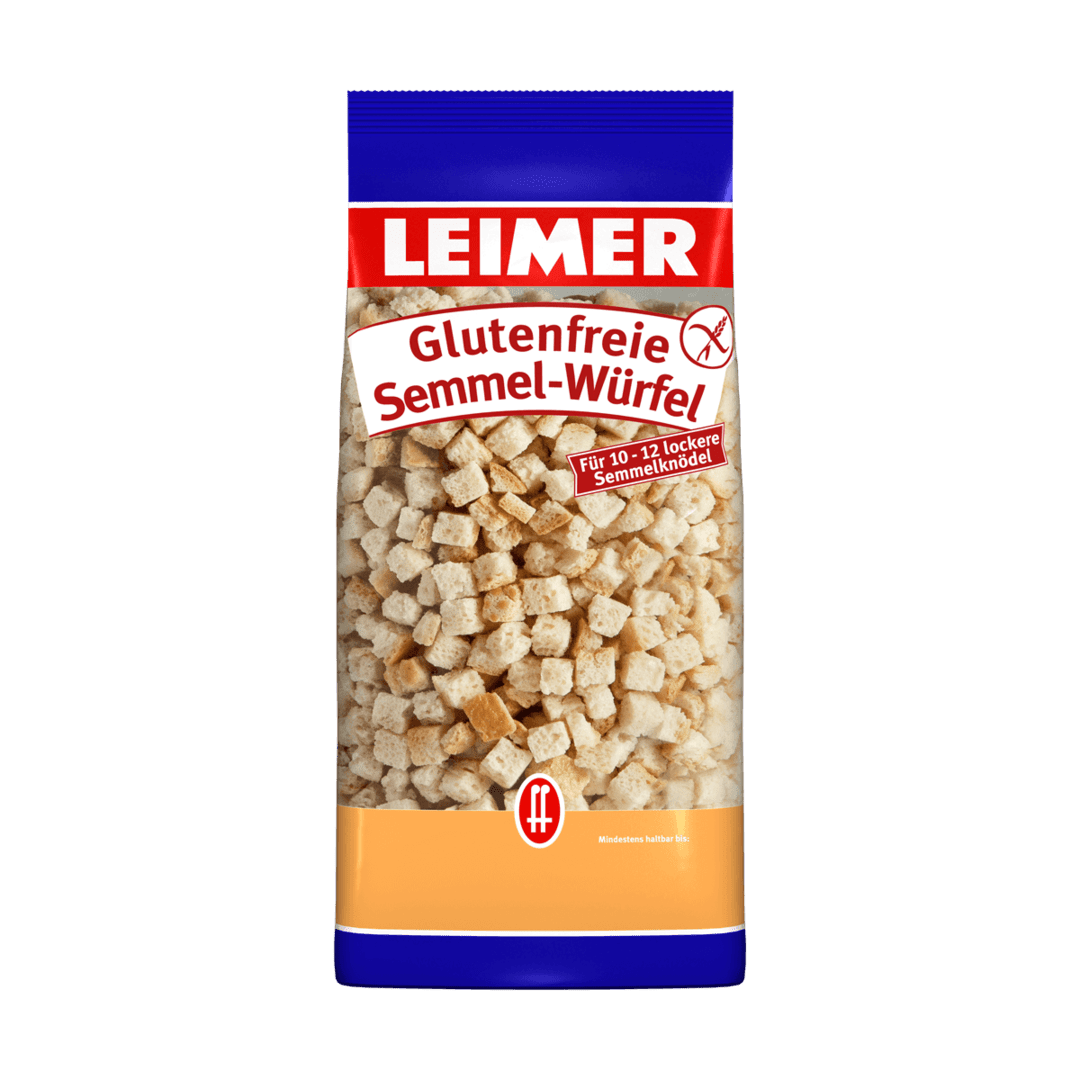 LEIMER Semmel-Würfel Glutenfrei - Semmel-Würfel Knödelbrot - Profi ...
