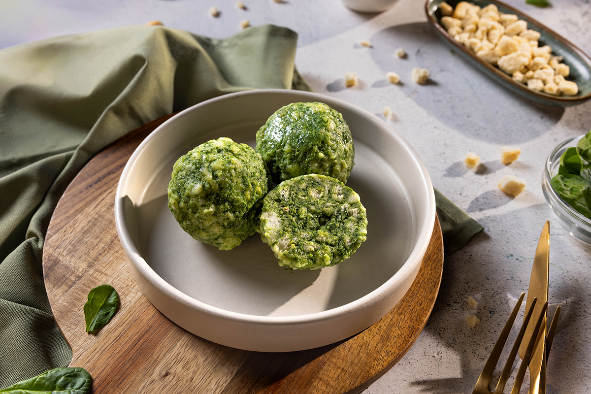 Spinatknödel