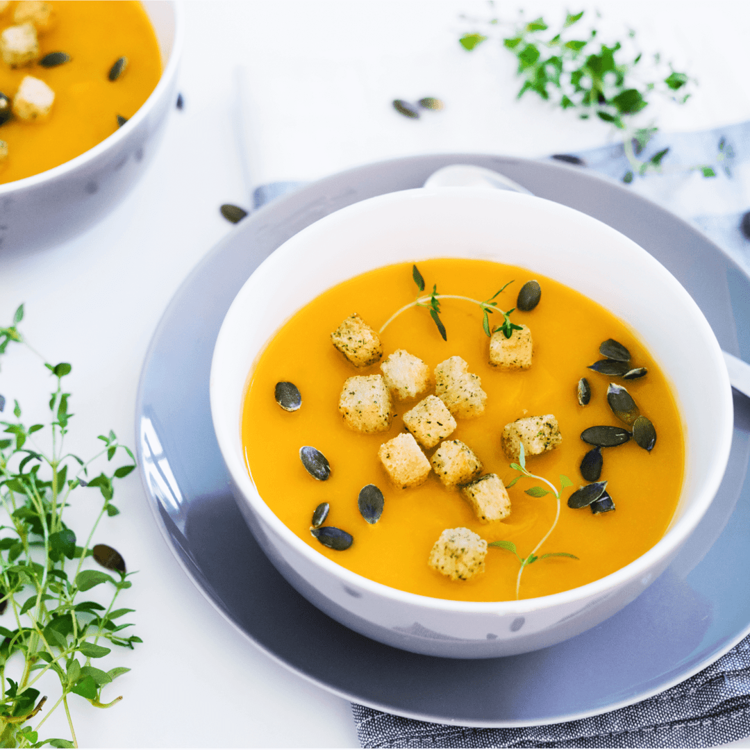 Kürbiscremesuppe - Suppen - Rezepte - Rezepte &amp; Tipps - Leimer Website