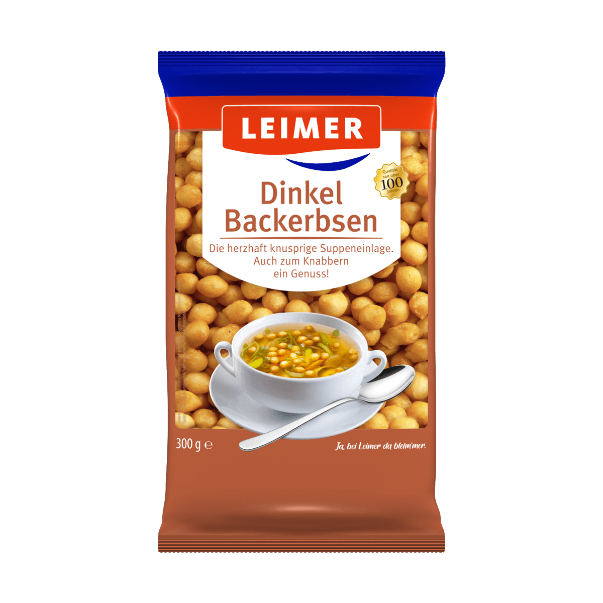 LEIMER Dinkel Backerbsen 300g