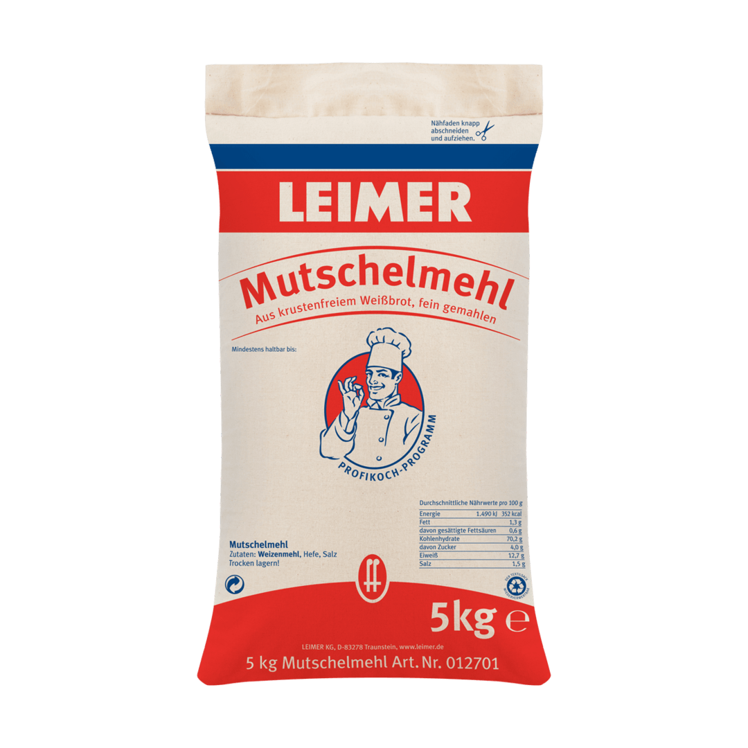 LEIMER Mutschelmehl - Semmelbrösel &amp; Paniermehl - Profi-Sortiment ...