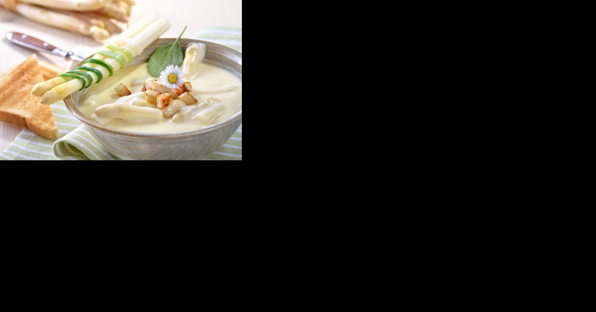 Cream of asparagus soup - Soups - Recipes - Recipes & Tips - Leimer Website